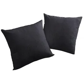 Wirth Kissenbezug Lahnstein 40 x 40 cm Schwarz