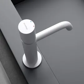 doporro Einhandmischer Weiß matt