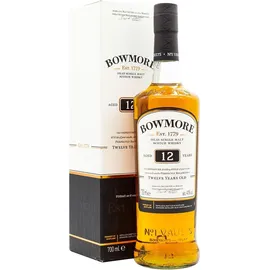 Bowmore 12 Years Old Islay Single Malt Scotch 40% vol 0,7 l Geschenkbox