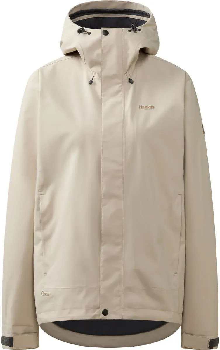 Haglöfs Breeze Proof Jacket Women chalk beige (5S9) M