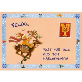 Coppenrath Verlag Brief-Adventskalenderbuch 24 Adventsbriefe von Felix