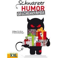 Edition XXL Schwarzer Humor - Geschenkpapier