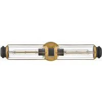 Elstead Lighting Masthead Wandleuchte Messing/schwarz IP44 HK-MASTHEAD2-HBBK