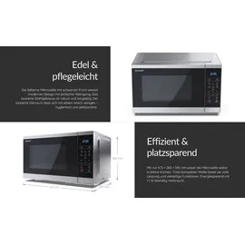 Sharp YC-MS252AE-S Silber