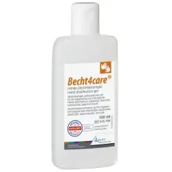 Becht4care® Alkoholisches Händedesinfektiongel 525.100 , 100 ml - Flasche