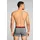 Puma Basic Boxershorts grau/rot/royal sapphire L 2er Pack