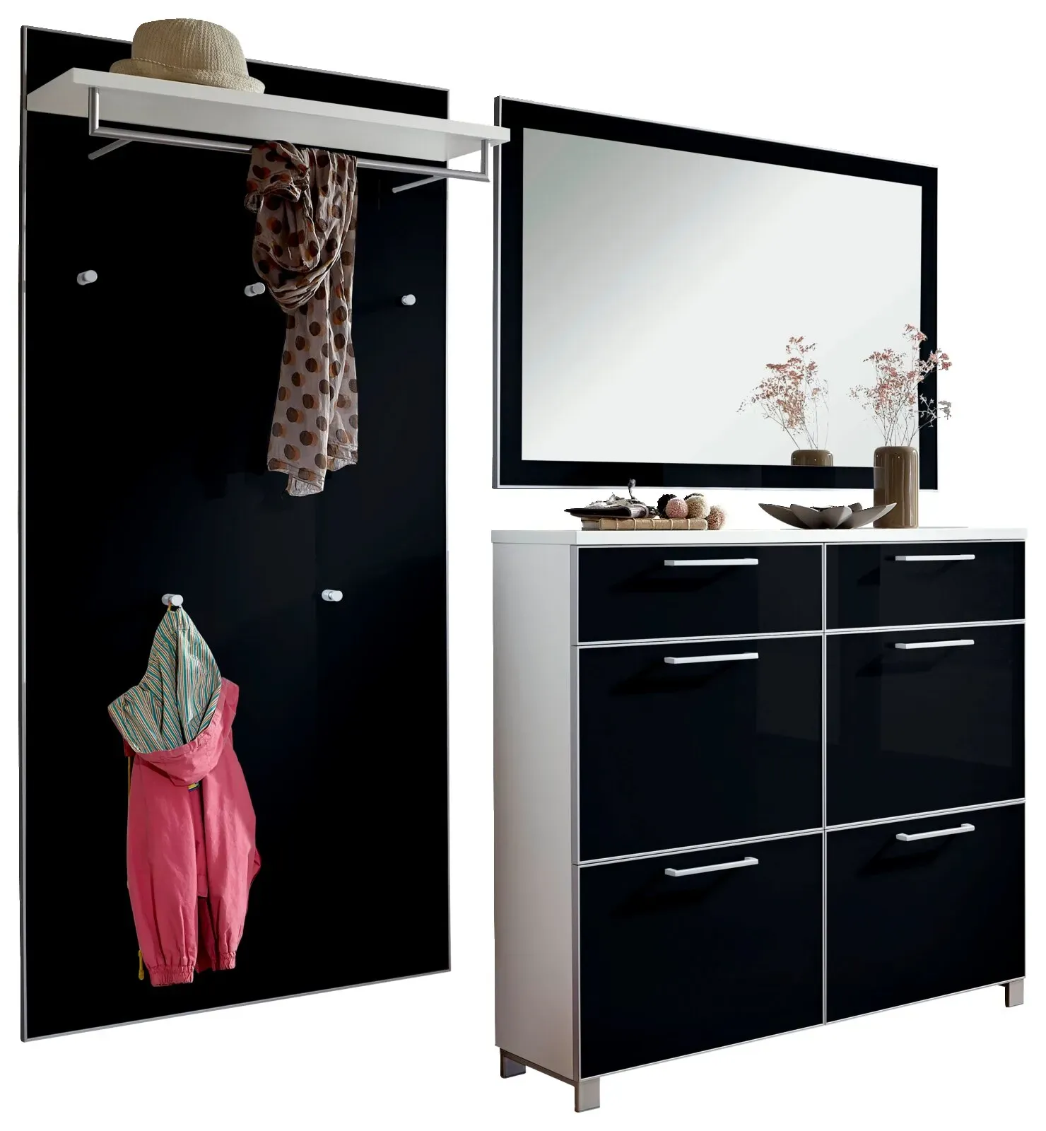 VOSS Garderoben-Set 3-tlg.  SANTINA - B/H/T ca. 211,00x196,00x31,00