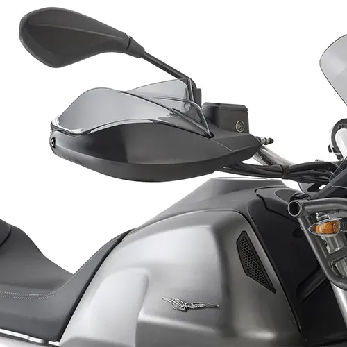 GIVI Getinte Plexiglas Wind Deflector Handguard Moto Guzzi V85 TT (19-21)