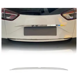 Omac Kofferraumleiste Heckleiste kompatibel mit Opel Crossland X 2017-2021 Edelstahl Chrom