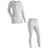 Maier Sports Lena Wäsche-Set Silber Melange XL