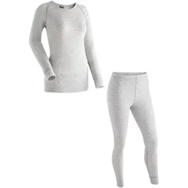 Maier Sports Lena Wäsche-Set Silber Melange XL