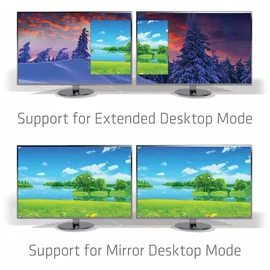 Club 3D Displayport-Adapter 4K60Hz Schwarz