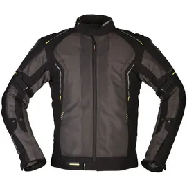 Modeka Khao Air Textiljacke dunkelgrau/schwarz, - XXL