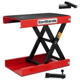 ConStands Motorradheber Motorrad Hebebühne Scherenheber Lift # M rot inkl. 2 Distanzstücke