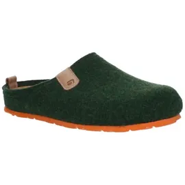 ROHDE Herren Pantoffeln Hausschuhe Softfilz Napoli-H 6900, Größe:43 EU, Farbe:Grün - 43