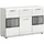 Livetastic Sideboard Ice 125 x 81 x 37 cm Weiß
