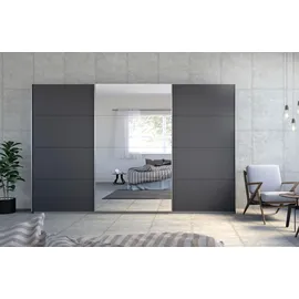 OTTO home Schwebetürenschrank TOMA 360 x 210 x 62 cm Grau