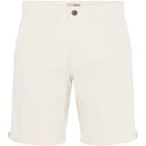!Solid Shorts SOLID "Shorts SDLoras", Herren, Gr. XXL, N-Gr, weiß (sanftes weiß), Obermaterial: 55% Leinen LI. 45% Baumwolle CO., Hosen Shorts