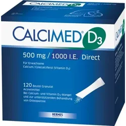 Calcimed D3 500mg/1000 I.E. Direct 120 St Granulat
