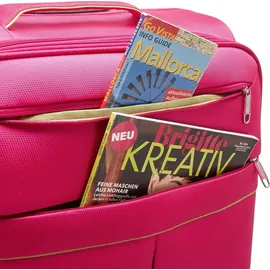 d & n d&n Travel Line 6704 4-Rollen-Trolley 65 cm - grau - Grau