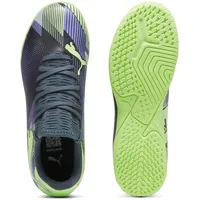Puma Future 7 Play IT IN Kinder gray skies/electro purple/fizzy apple 30