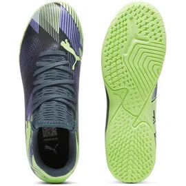 Puma Future 7 Play IT IN Kinder gray skies/electro purple/fizzy apple 30