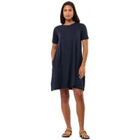 Jack Wolfskin Damen TRAVEL Dress Lässiges Kleid, Night Blue, Large