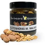 Bio Honig mit Walnuss von Bio-Imkerei Blütenstaub 220 g