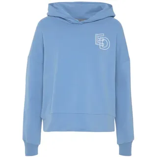 ELBSAND Kapuzensweatshirt Damen azurblau Gr.L
