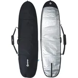 SurfLogic Daylight Midlength Surfbrett-hülle - Black - 8 ́0 ́ ́