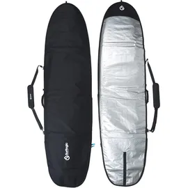 SurfLogic Daylight Midlength Surfbrett-hülle - Black - 8 ́0 ́ ́