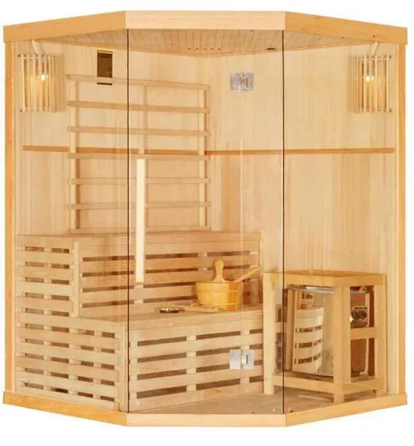 DM-San Duschmeister Finnische Eck Sauna 3.. - Duschmeister Sauna