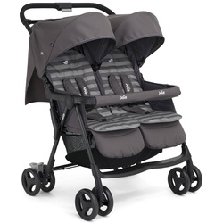 Joie Zwillingsbuggy Aire Twin Dark Pewter Aluminium