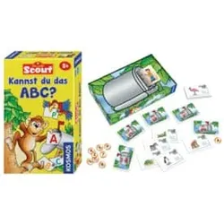 KOSMOS Mitbringspiel Scout 710521 Kennst du das ABC?