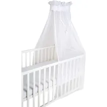 roba safe asleep Babybett Himmel Air , Betthimmel, weiß, Mesh-Himmel für Babybett