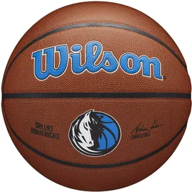 Wilson Basketball TEAM ALLIANCE, DALLAS MAVERICKS, Indoor/Outdoor, Mischleder, Größe: 7