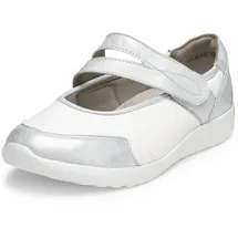 VITAFORM Mary-Jane Damen Silber/Weiß 40