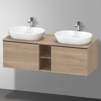 Duravit D-Neo Waschtisch mit Unterschrank, 2 Auszüge,