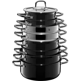 WMF Fusiontec Compact Stielkasserolle 18 cm schwarz