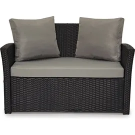 Svita ROMA Lounge-Set schwarz