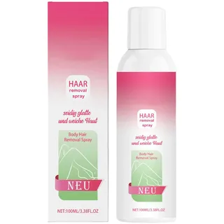 Haarentfernungs Schaumspray, Schmerzfrei Beruhigender Enthaarungssprayschaum, Enthaarungsspray für Frauen und Männer, für Arme, Achseln, Beine und Bikinizone (1)