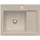 Villeroy & Boch Subway 45 Compact links almond + Excenterbetätigung + Lochbohrung 2