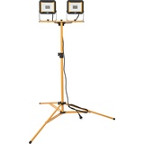 Brennenstuhl Doppel Stativ LED Baustrahler JARO 6050 T (2x 30 Watt, Strahler