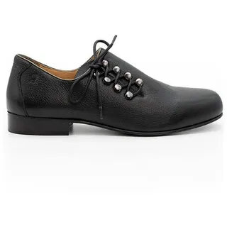 XAVER LUIS Schuhmanufaktur Haferlschuhe - PLATTLER - schwarz Haferlschuh schwarz 46 EU