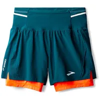 Brooks High Point 5" 2-in-1 2.0 Herren türkis - XL