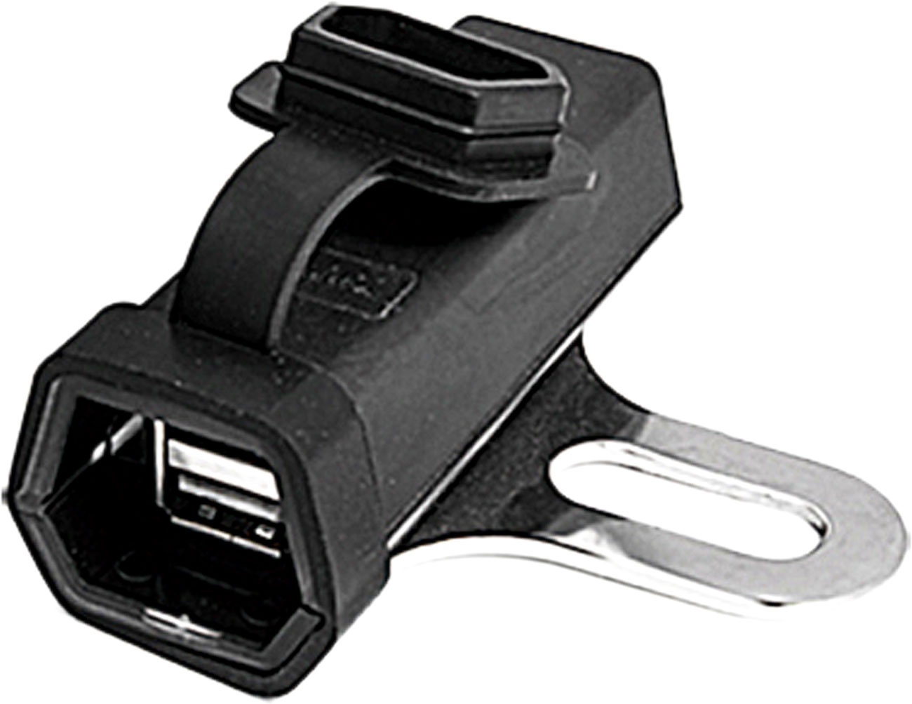 Booster 180-3024, double prise USB - Noir