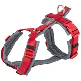 Trixie Premium Trekking Geschirr Rot/Grau M