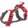 Trixie Premium Trekking Geschirr Rot/Grau M