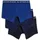 G-Star Boxershorts Boxer briefs blau / lila / weiß L 3er Pack