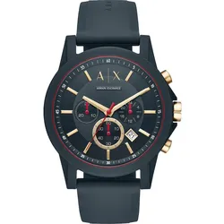 Armani Exchange Chronograph Kautschuk Herrenuhren   Herren 